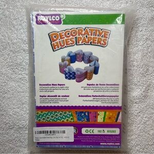Roylco Decorative Hues Papers 5.5x8.5 inch - Pack of 192
